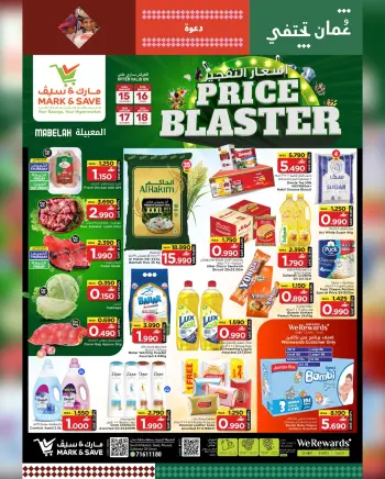 Mark & Save  Mabella  Offers from 15 to 18 January Blasting price quotes