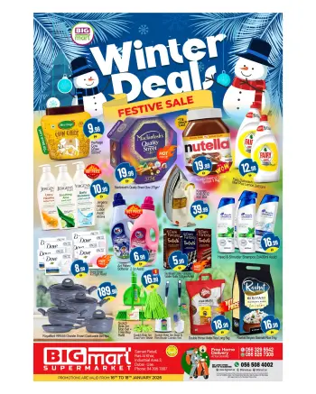 BIGmart  Dubai  Offers from 16 to 18 January Winter Deals