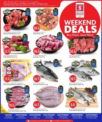 Safari hypermarket Qatar Offers from 22 to 24 January 2026 Weekend Deals
