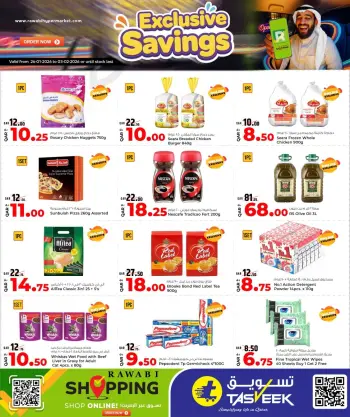 Offres Marchés de Rawabi Qatar de 26 janvier à 3 février 2026 Offres exclusives (en ligne)