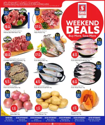 Safari hypermarket Qatar Offers from 29 to 31 January 2026 Weekend Deals
