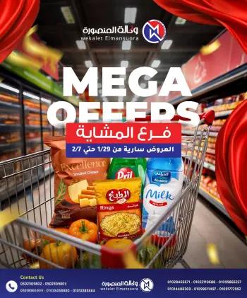 Ofertas de Wekalet Elmansoura Egipto de 29 enero a 7 febrero 2026 Mega ofertas