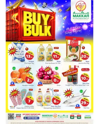 Makkah Hypermarket  Batha  Offers from 28 January to 3 February BUY BULK  DEALS