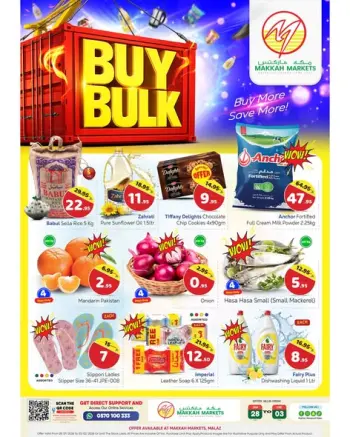 Makkah Hypermarket  Malaz  Offers from 28 January to 3 February BUY BULK  DEALS