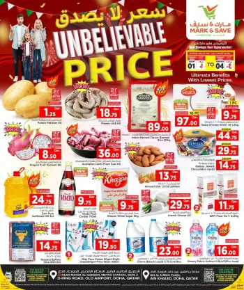 Offres Mark & Save Qatar de 1 à 4 février 2026 Offres de prix incroyables