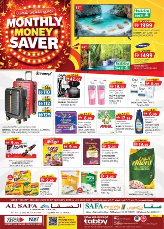 Safa Express  Al Ain  Offers from 29 January to 8 February Monthly Money Saver