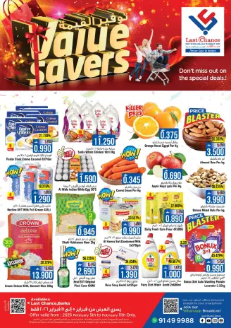 Last Chance  Barka  Offers from 5 to 11 February Value Savings Offers