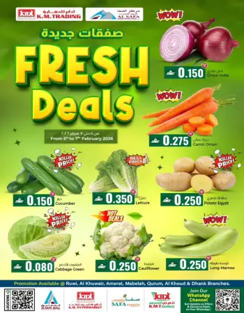 KM trading & Al Safa Oman Offers from 5 to 7 February 2026 fresh deals