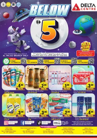 Delta center UAE Offers from 6 to 15 February 2026 Five & Below Deals