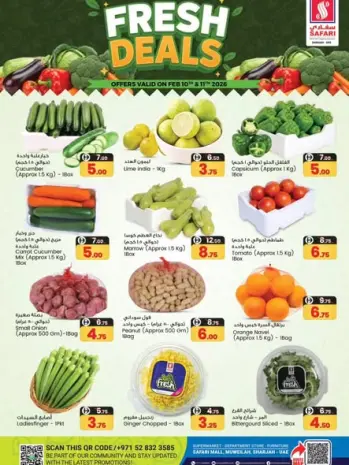 Safari hypermarket UAE Offers from 10 to 11 February 2026 Fresh deals