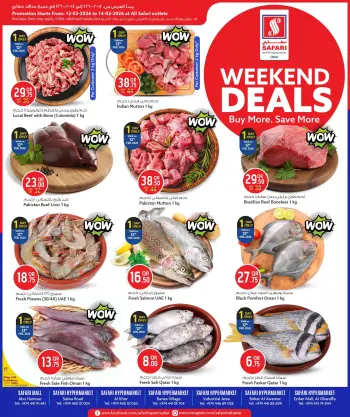 Safari hypermarket Qatar Offers from 12 to 14 February 2026 Weekend Deals