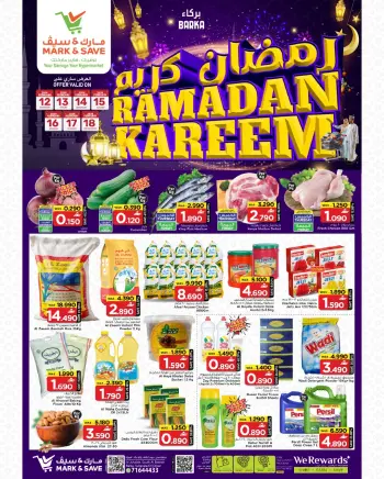 Mark & Save  Barka  Offers from 12 to 18 February Ramadan Shopping Festival Offers