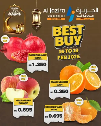 Ofertas de supermercado Al jazira Bahréin de 16 a 18 febrero 2026 Ofertas de Best Buy
