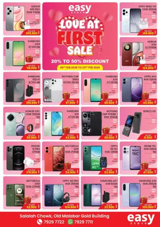 Easy store Oman Offers from 9 to 23 February 2026 Love at First Sale
