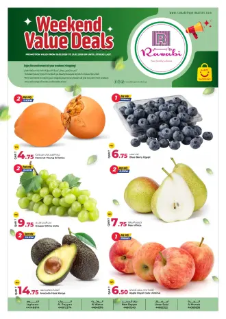 Rawabi Markets Qatar Offers from 19 to 21 February 2026 Value Weekend Deals