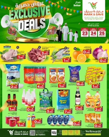 Ofertas de Mark & Save  Sohar  de 23 a 25 febrero Gangas exclusivas