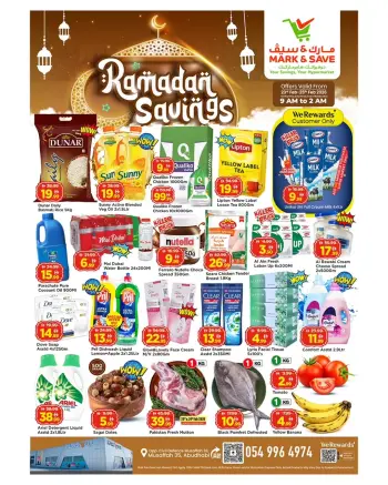 Ofertas de Mark & Save  Mussafah  de 23 a 25 febrero Ahorros de Ramadán