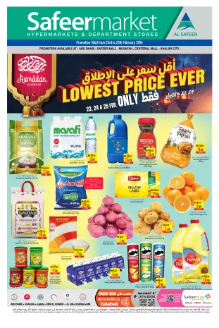 Ofertas de Safeer  Abu Dhabi y Al Ain  de 23 a 25 febrero Precio más bajo