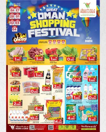 Ofertas de Mark & Save  Barka  de 26 febrero a 4 marzo Festival de compras