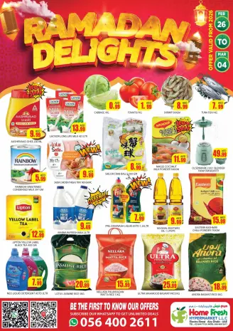 Home Fresh supermarket UAE Offers from 26 February to 4 March 2026 Ramadan Offers