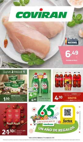 Ofertas de Coviran España de 24 febrero a 7 marzo 2026 Ofertas semanales