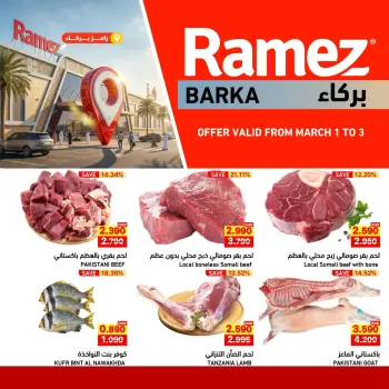 Ofertas de Mercados Ramez  Barka  de 1 a 3 marzo Ofertas de mitad de semana