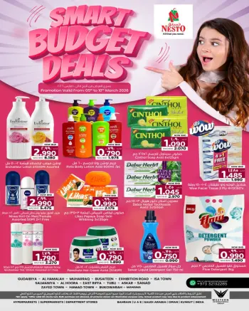 Nesto Bahrain Offers from 5 to 10 March 2026 Budget deals