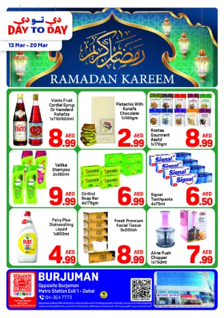 Day to Day offers in Dubai from 13 to 20 March 2026 Ramadan Kareem Offers