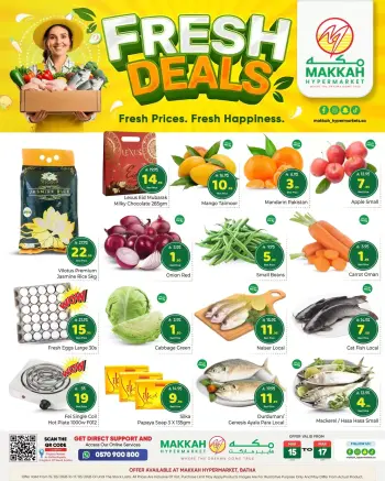 Makkah Hypermarket Saudi Arabia offers from 15 to 17 March 2026 Fresh deals