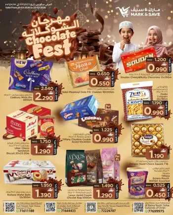 Ofertas de Mark & Save Oman de 16 a 22 marzo 2026 Ofertas del Festival del Chocolate