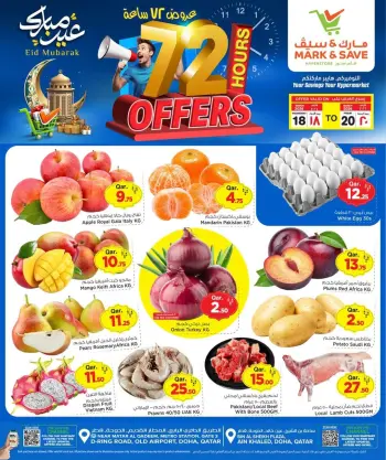 Mark & Save Qatar offers from 18 to 20 March 2026 72hour offer