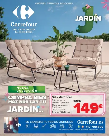 Ofertas de Carrefour España de 13 marzo a 13 abril 2026 JARDIN Ofertas