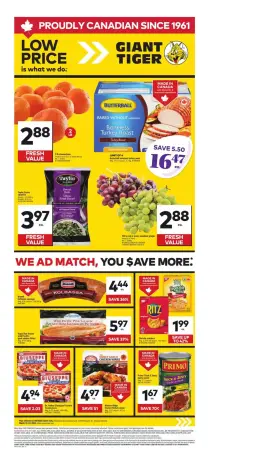 Offres Giant Tiger Canada de 18 à 24 mars 2026 Le bas prix est ce que nous faisons