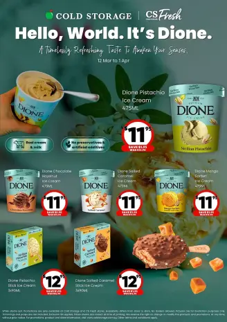 Ofertas de Cold Storage Singapur de 12 a 26 marzo 2026 Hola, mundo. Soy Dione