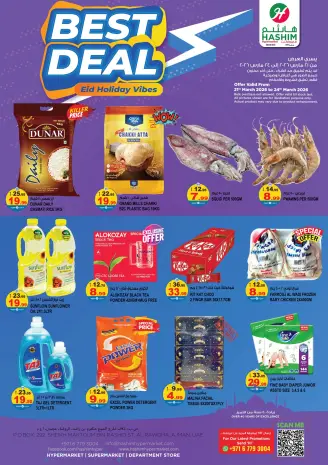 Hashim Hypermarket UAE offers from 21 to 24 March 2026 Best Deals