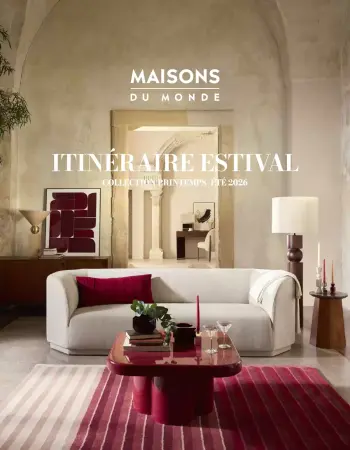 Maisons du Monde Morocco offers from 1 March to 31 August 2026 SUMMER ITINERARY
