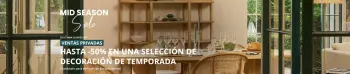 Ofertas de Maisons du Monde España de 11 a 24 marzo 2026 Rebajas de mitad de temporada