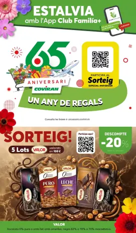 Ofertas de Coviran España de 24 marzo a 4 abril 2026 65 Aniversari Coviran