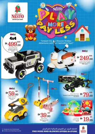 Ofertas de Nesto Hipermercados Emiratos Árabes Unidos de 27 marzo a 2 abril 2026 Juega más Paga menos