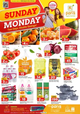 Paris Hypermarket offers in Alatyh from 29 to 30 March 2026 Midweek Deals