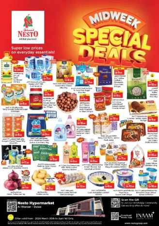 Nesto offers in Dubai from 30 March to 1 April 2026 Midweek Deals