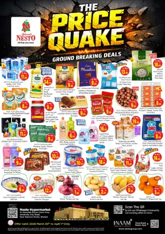 Nesto offers in Muwaileh from 30 March to 1 April 2026 Price smashing