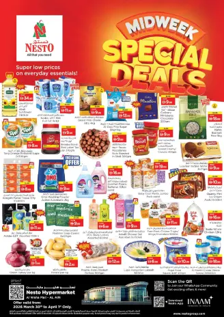 Nesto offers in Al Ain from 30 March to 1 April 2026 Midweek Deals