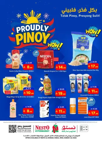 Nesto Hypermarkets offers in Eastern Province from 1 to 10 April 2026 Proudly Pinoy
