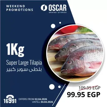 Oscar Grand Stores offers from 2 to 4 April 2026 Weekend Deals