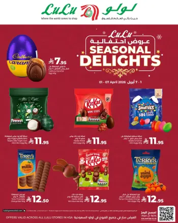 Lulu Saudi Arabia offers from 13 to 19 Shawwal 1447 AH (1 – 7 April 2026) Festive offers