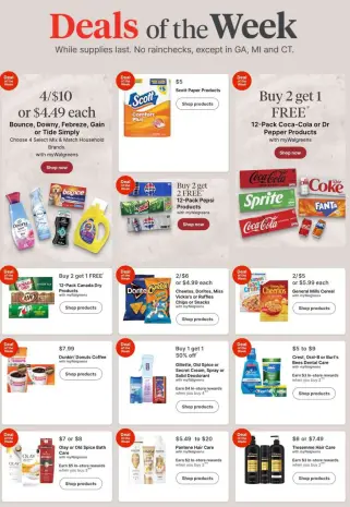 Offres Walgreens États-Unis de 5 à 11 avril 2026 Offres de la semaine