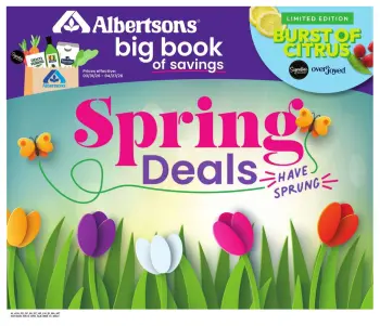 Offres Albertsons États-Unis de 31 mars à 27 avril 2026 Offres exclusives