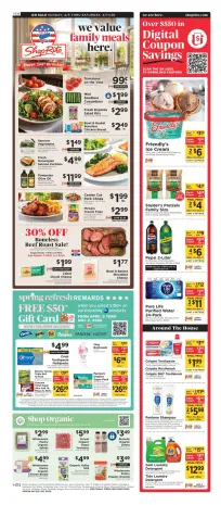 Offres ShopRite États-Unis de 2 à 11 avril 2026 Des offres spéciales pour vous