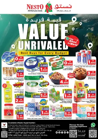 Ofertas de Nesto Oman de 5 a 11 abril 2026 Ofertas de valor únicas